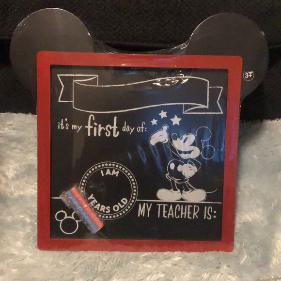 Disney back to school sign